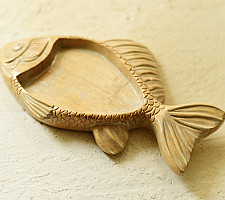 Handmade Wooden Fish For Wall Decor 