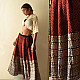 shop Natural Dyed Jawariya Block Printed A-Line Long Skirt