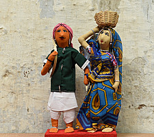 Gudiya - Jhabua Handmade Fabric Doll (Bhil) - A