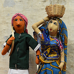 Gudiya - Jhabua Handmade Fabric Doll (Bhil) - A
