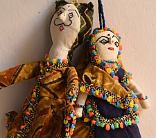 Dhingli | Cotton Handmade Doll - Set of Two