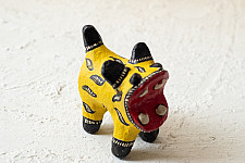 Madhuban . मधुबन ❁ Madhubani Hand Painted Paper Mache ~ Tiger ( Four Options )