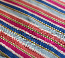 Mashru Fabric { Silk+Cotton } | Hand Woven Fabric - Stripes