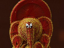 Dhaana Murti . Paddy Craft | Ganeshji  (Red)