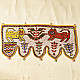 Gujrat Bead Work - Old & Antique Wall Hanging - Lion Motif