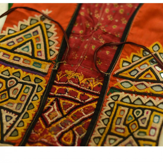 Hand Embroidered kutchi hand Blouse- Rabari Embroidery