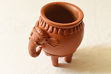 Maati Ka Kaam | Terracotta - Elephant Planter