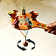 shop Handmade Wooden toy grain pecking bird (Scroll The Boll)
