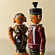 Shop Handmade Wooden toy - Couple (Set of Two)