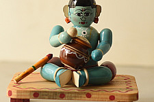 Etikoppaka | Wooden Toy ~ Baal Krishna