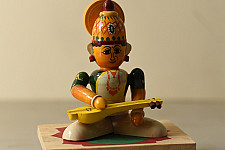 Etikoppaka | Wooden Toy ~ Saraswati