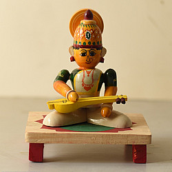 Etikoppaka | Wooden Toy ~ Saraswati