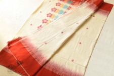 Casual Classics ❊ Handloom Cotton Saree - Off White