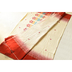 Casual Classics ❊ Handloom Cotton Saree - Off White