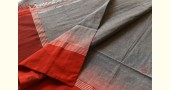 shop handloom pure cotton Grey Saree