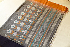 Casual Classics ❊ Handloom Cotton Grey Saree