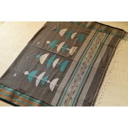 Casual Classics ❊ Handloom Cotton Saree - Woven Border