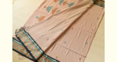 Handloom Cotton Off White Saree With Woven Border