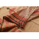 shop handloom pure cotton Almond Brown saree