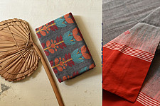 Casual Classics ❊ Handloom Cotton Grey Saree