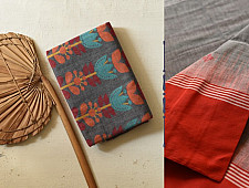 Casual Classics ❊ Handloom Cotton Grey Saree