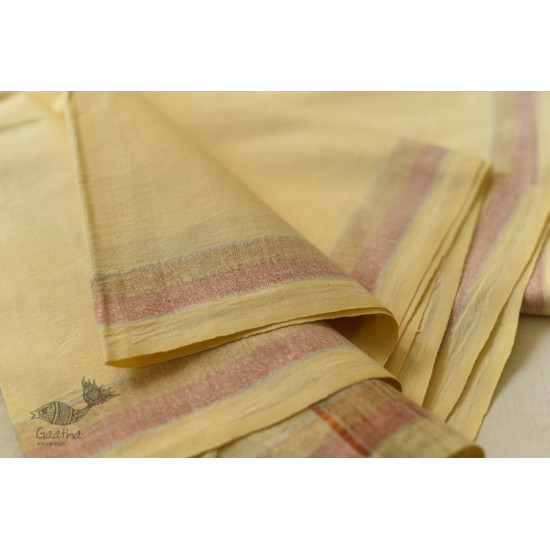 Handwoven Pure Cotton Dhoti & Khes