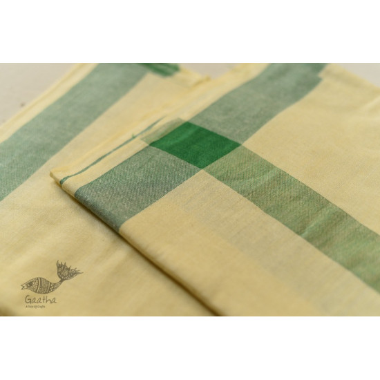 Handwoven Pure Cotton Dhoti & Khes