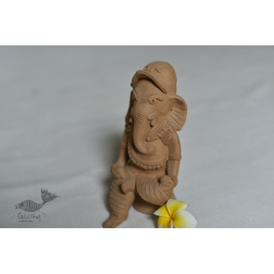 Terracotta Handmade Clay Eco friendly ganesha