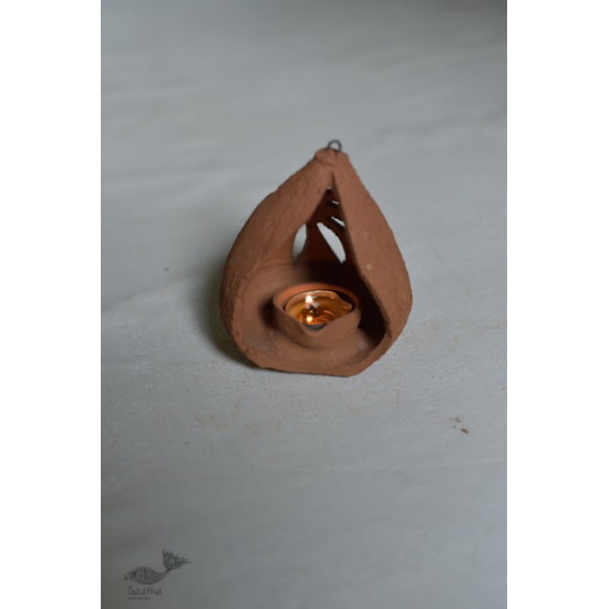 Terracotta Handmade Clay diya hanging