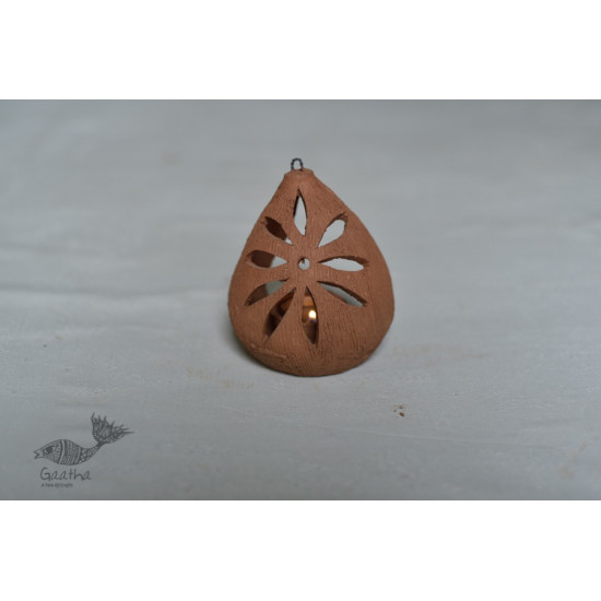 Terracotta Handmade Clay diya hanging