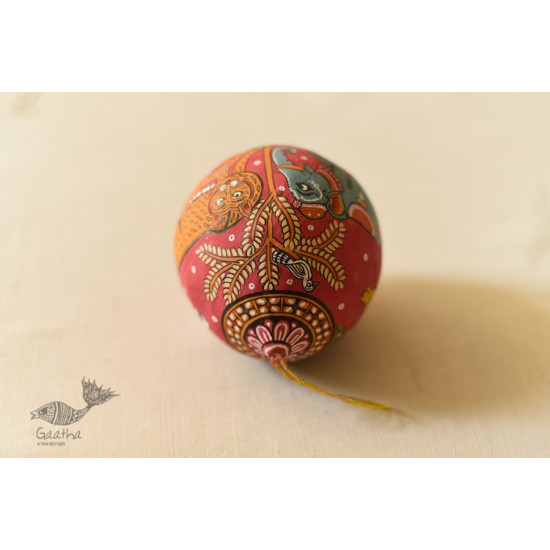 shop Pattachitra Painted - Coconut Hanging 