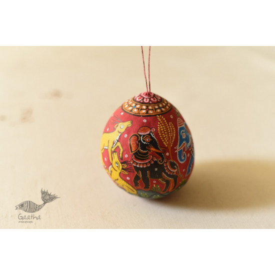 shop Pattachitra Painted - Coconut Hanging 