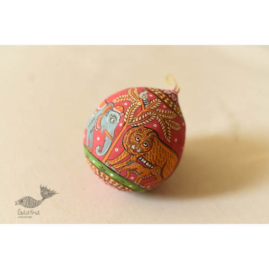 shop Pattachitra Painted - Coconut Hanging 