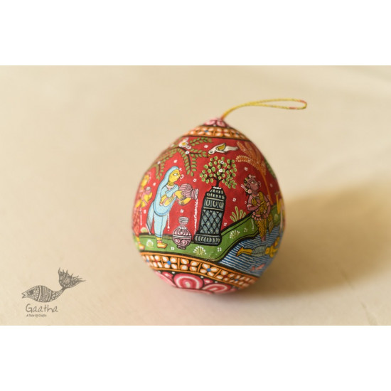 shop Hand Painted Coconut Hanging - Panihari