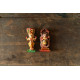 shop Handmade Wooden Fridge Magnet Brahma & Saraswati