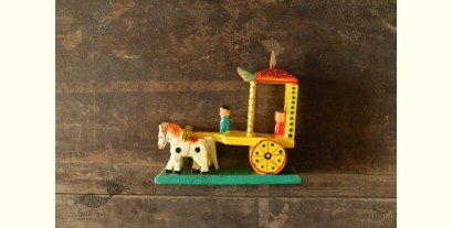 Handmade Wooden Table Top - Rath ( Horse Cart )