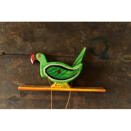 shop Handmade Wooden toy Parrot