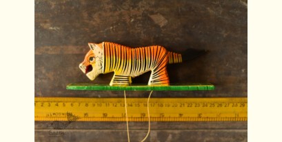 Handmade Wooden Toy - Tiger