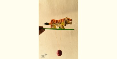 Handmade Wooden Toy - Tiger