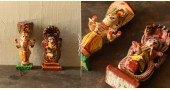 shop Handmade Wooden Fridge Magnet Brahma & Saraswati