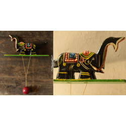 Handmade Wooden Toy - Elephant