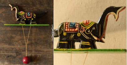 Handmade Wooden Toy - Elephant