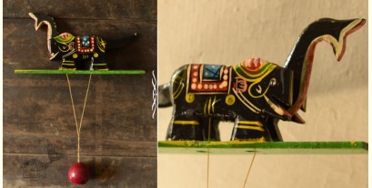 Handmade Wooden Toy - Elephant