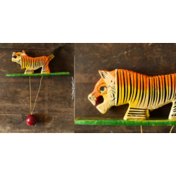 Handmade Wooden Toy - Tiger