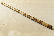 Bansuri . बाँसुरी ⠇Handcrafted Bamboo Revolving Flute - B