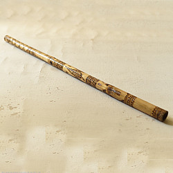 Bansuri . बाँसुरी ⠇Tribal Music Instrument | Revolving Bamboo Flute - B