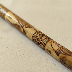 Bansuri . बाँसुरी ⠇Tribal Music Instrument | Revolving Bamboo Flute - B