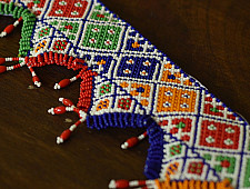 Shubh-Laabh | Glass Bead Door Toran - Diamond Design 