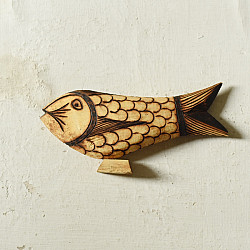 Burn Art | Tribal Wooden Art Pieces - Fish