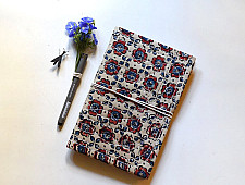 Ajrakh Pothi Diary  ( 9 X 6 in ) ☙ B